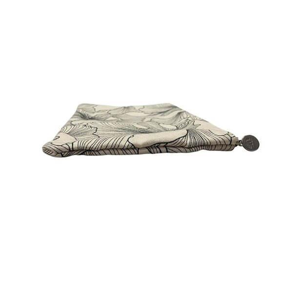 Origins Fabric Makeup Cosmetics Bag Used Black / Cream - Picture 13 of 15